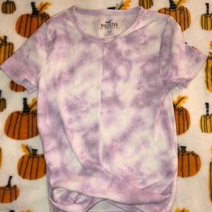 hollister tie dye top
